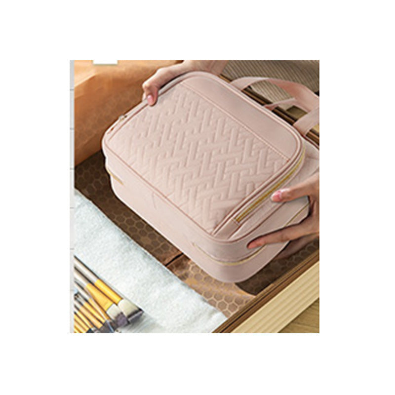 Elegant cosmetic organizer bag LoungeYard — product view 6