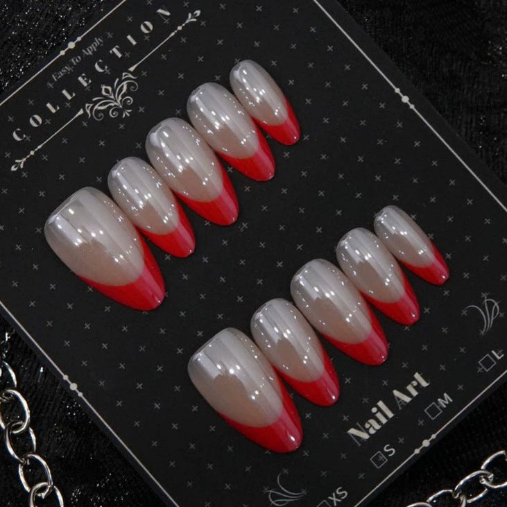Trendy Gradient Stiletto Press-On Nails — product view 4