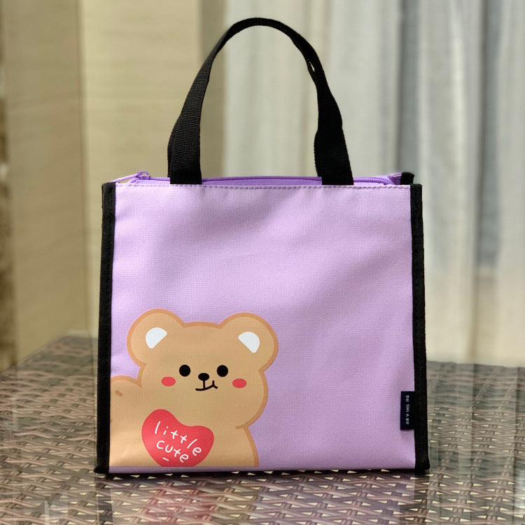 Cute Cartoon Lunch Bag LoungeYard — product view 3