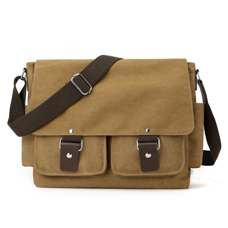 Classic Canvas Messenger Bag LoungeYard — product view 1