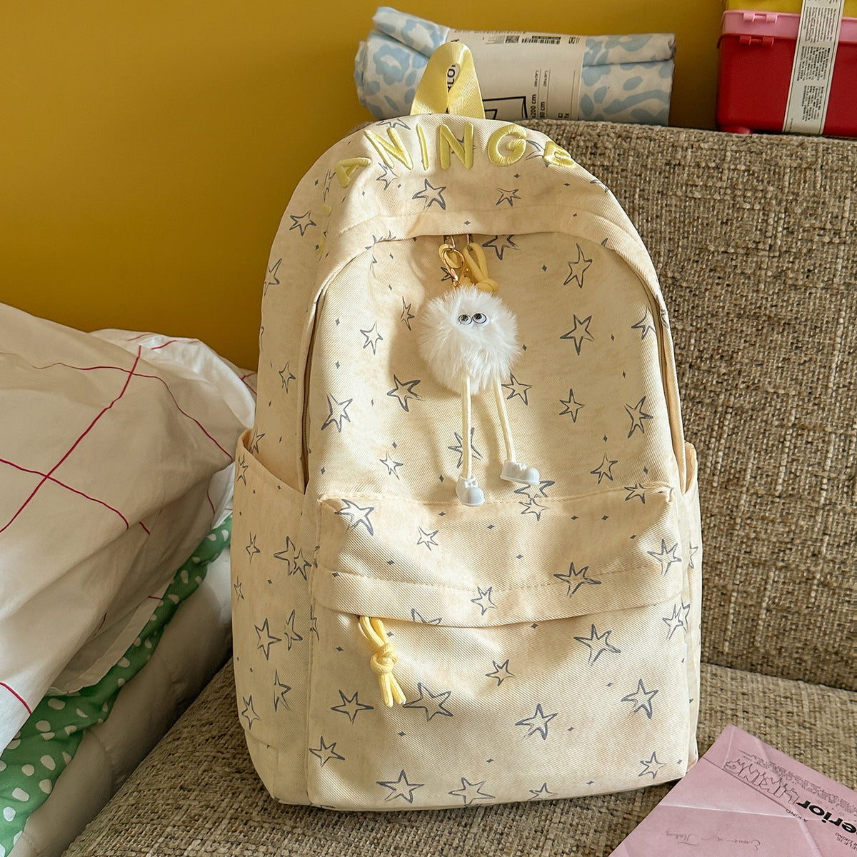 Fun Starry Design Backpack LoungeYard — product view 7
