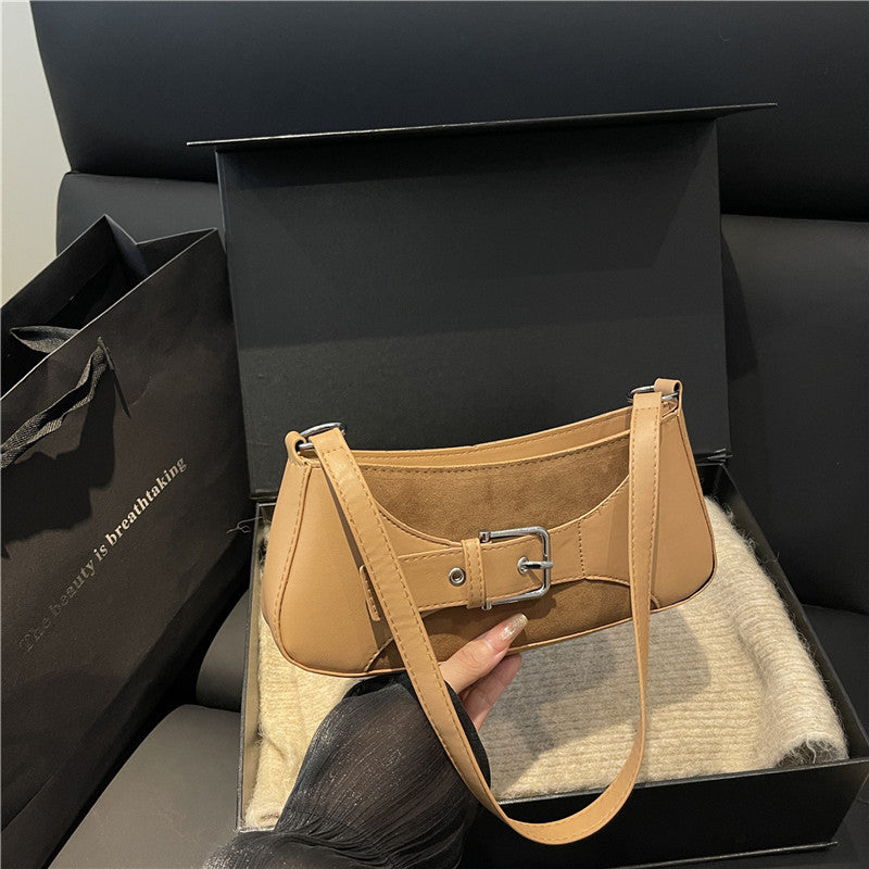 Buckle-Detail Shoulder Bag — product view 2