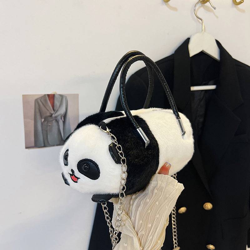 Plush handbag with animal design LoungeYard — product view 1