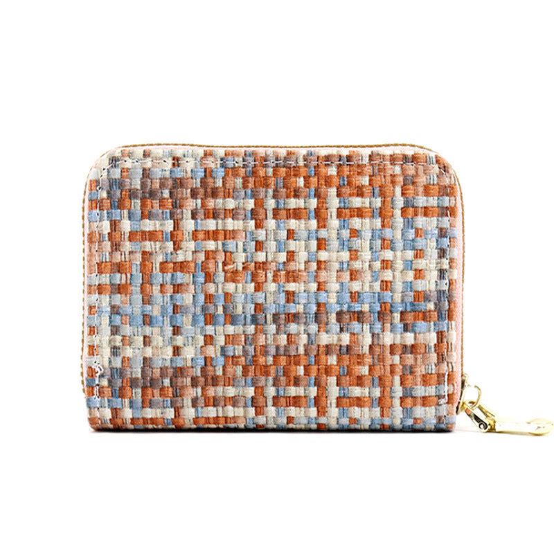 ven Texture Zip-Around Wallet — product view 1
