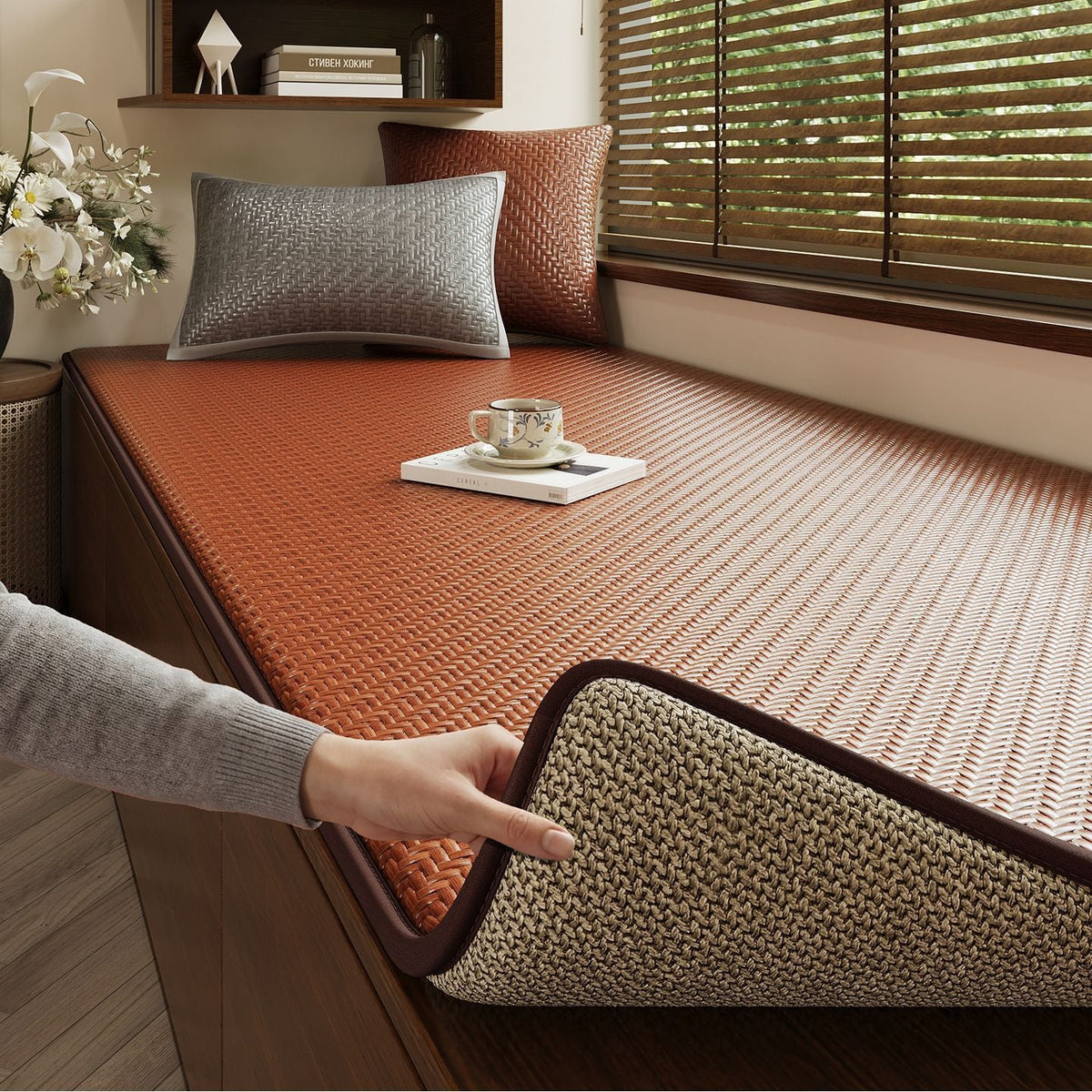 Textured Bed Cover Mat LoungeYard — product view 7