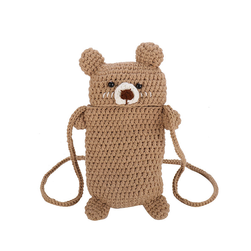 Cute Plush Animal Backpack — product view 5