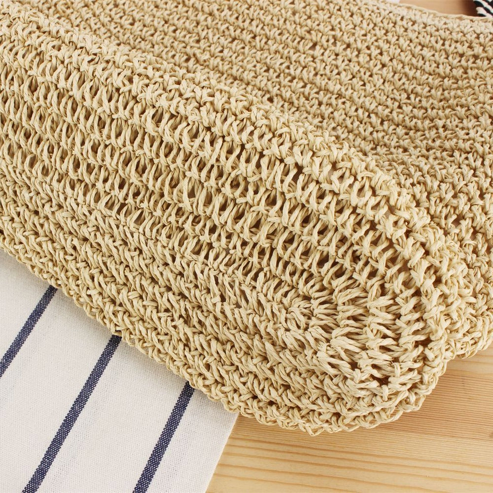 Boho-Style Shopper Bag Made of Natural Weave LoungeYard — product view 3