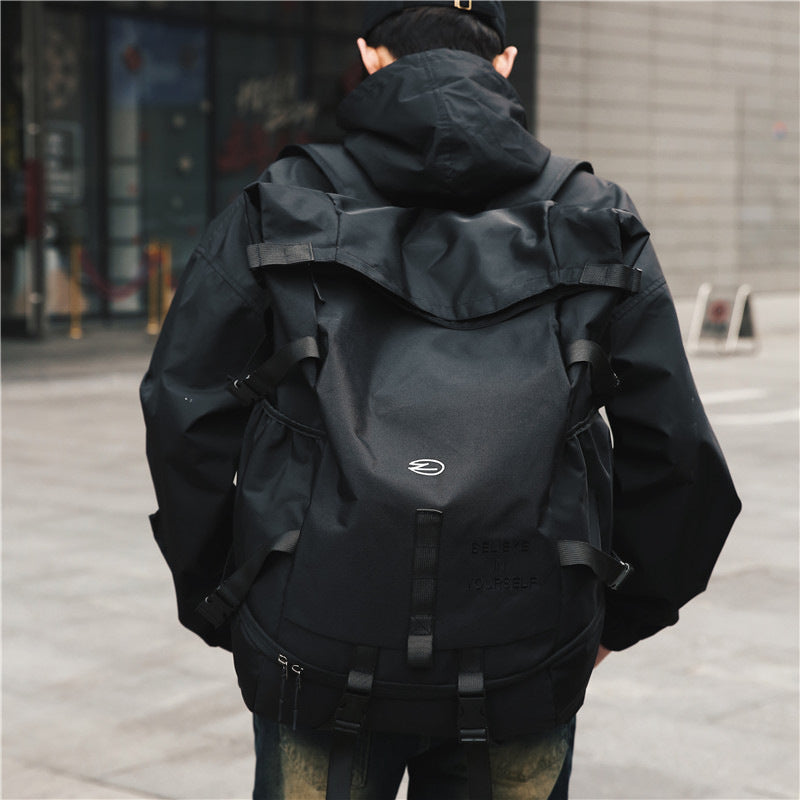 Roll-Top Urban Backpack LoungeYard — product view 2