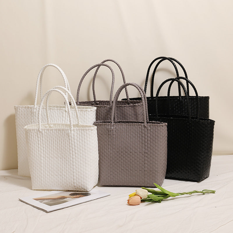 Braided Casual Shopper Bag LoungeYard — product view 1