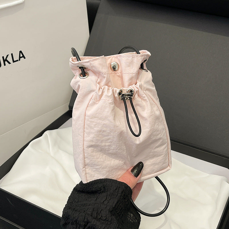Drawstring Mini Shoulder Bag — product view 7