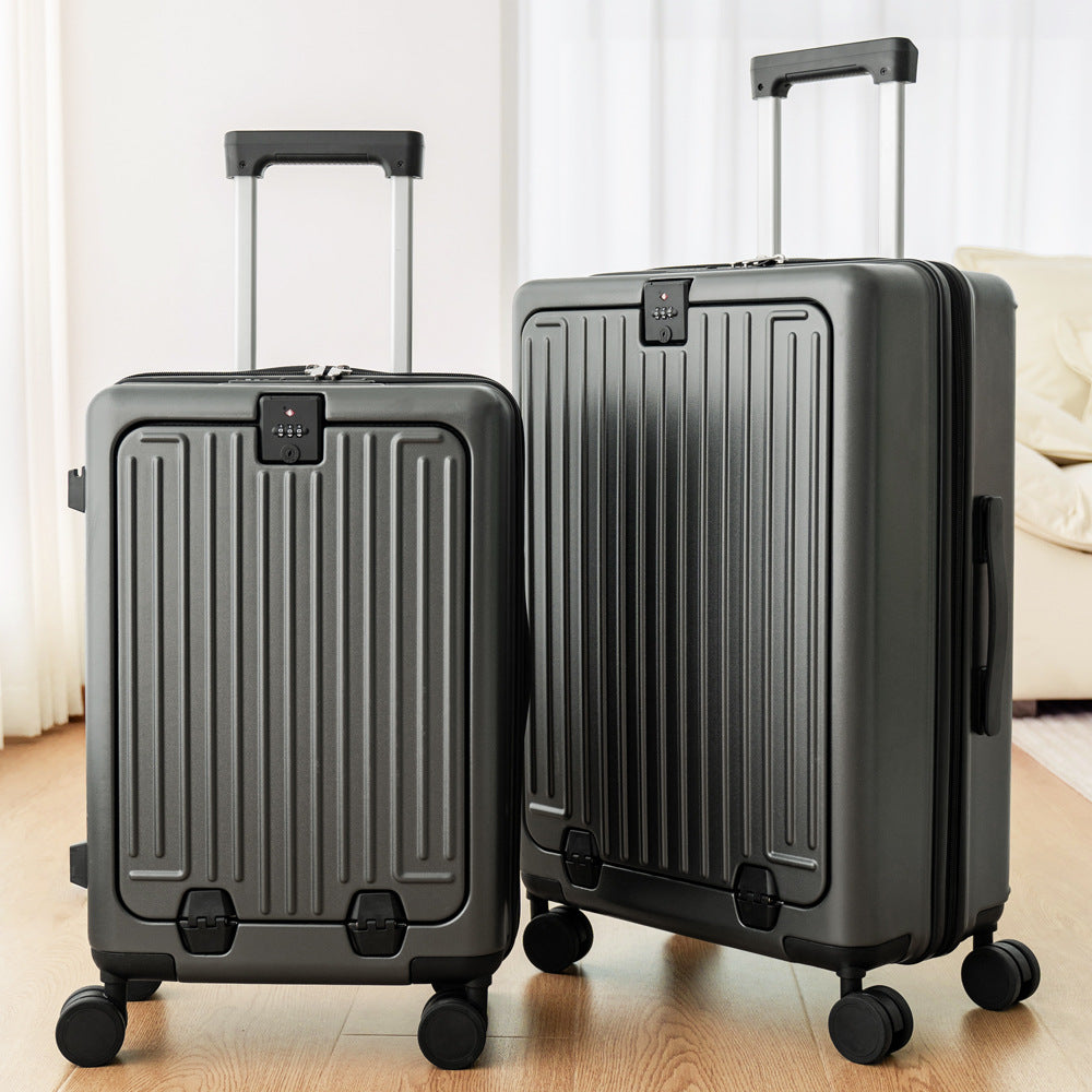 Compact Hard-Shell Rolling Suitcase — product view 4