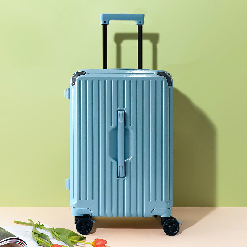 Unisex Modern Hard Shell Rolling Suitcase LoungeYard — product view 6