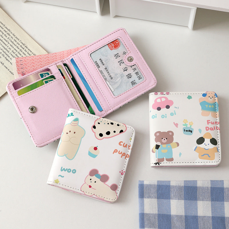Cute Illustrated Mini Wallet — product view 3
