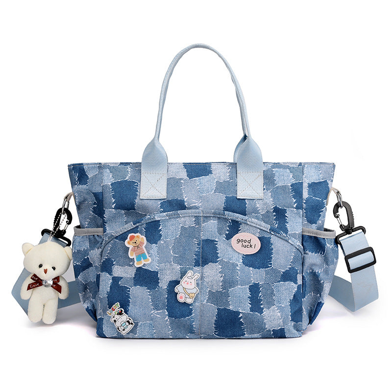 Checkered Tote Bag LoungeYard — product view 3