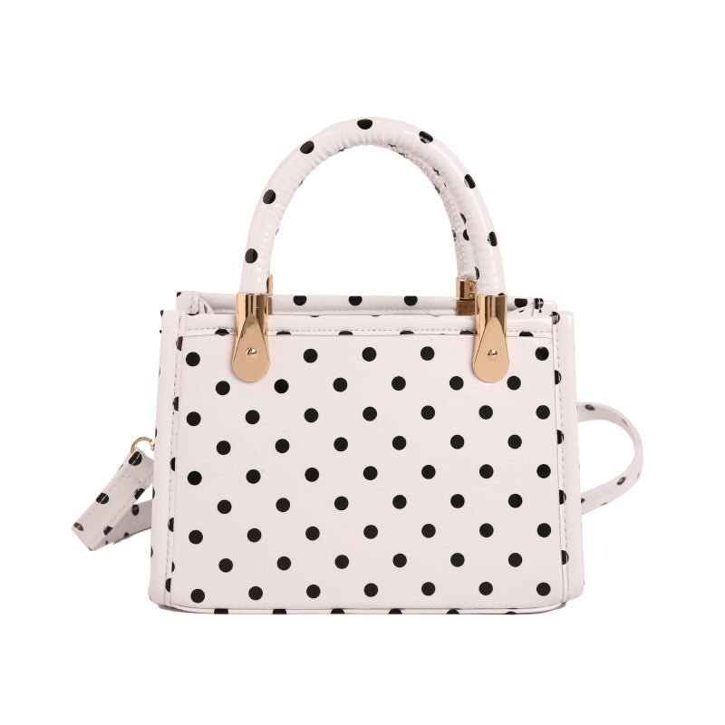 WoChic Polka Dot Handheld Satchel Bag LoungeYard — product view 7