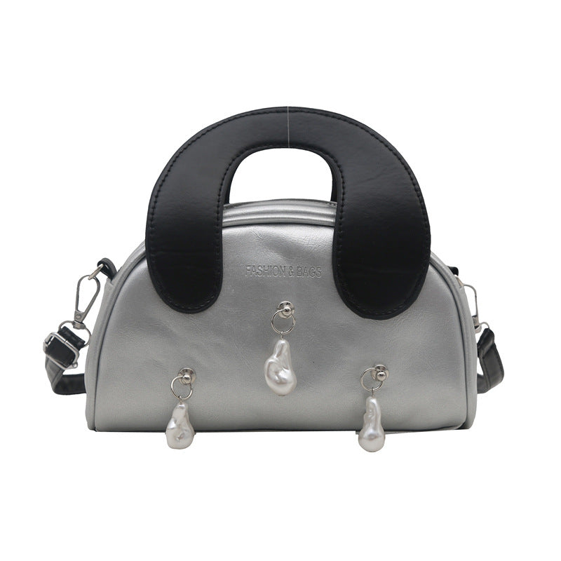Elegant Pearl-Embellished Handbag — product view 5