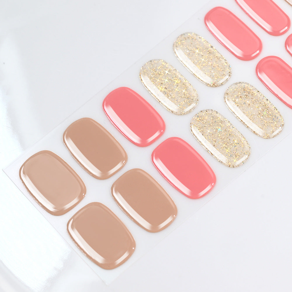 Premium Glossy Gel Nail Tips Set — product view 4