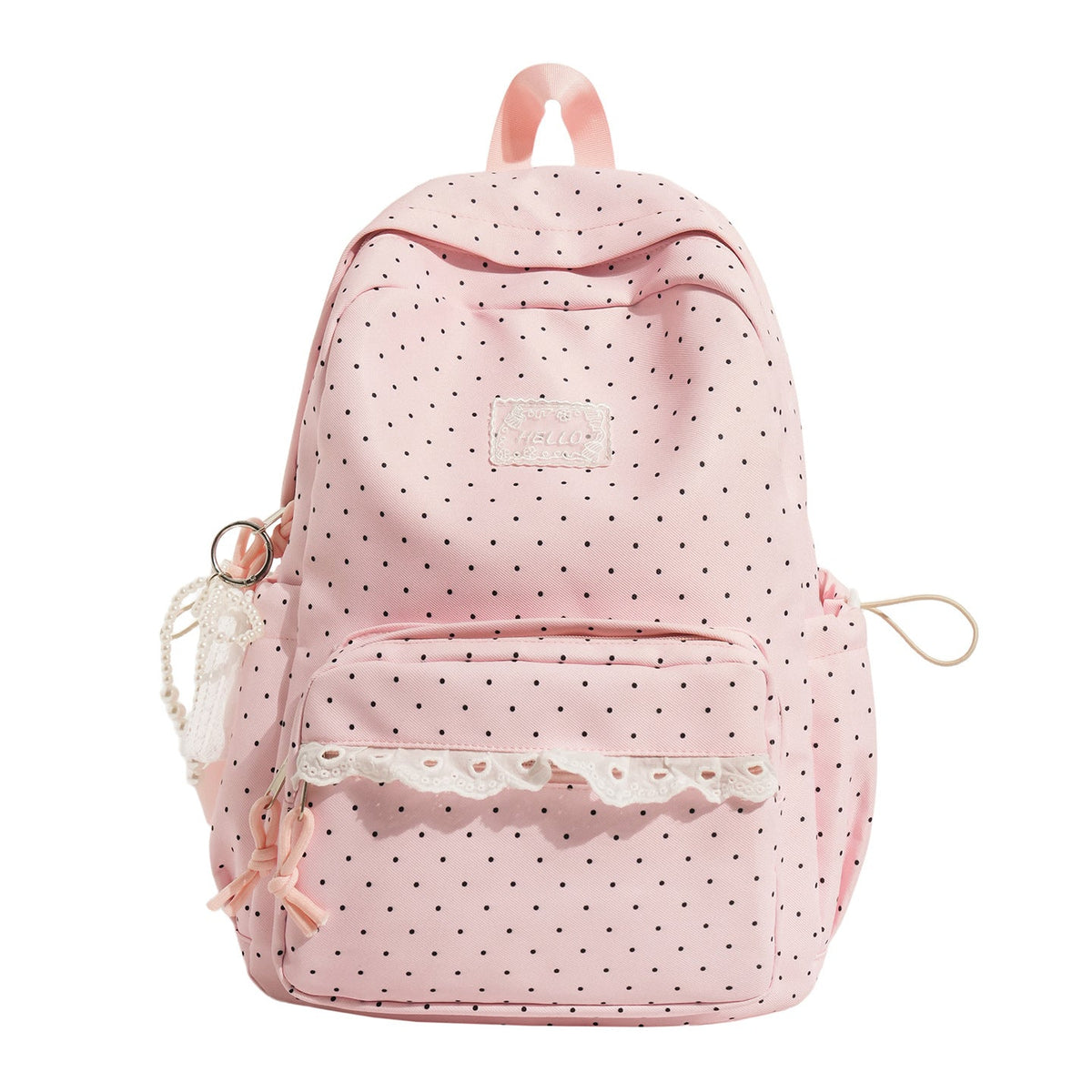 Adorable Polka Dot Backpack LoungeYard — product view 5