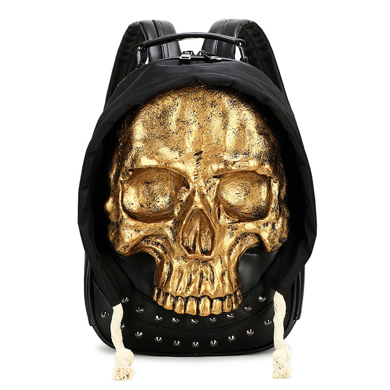 Creative and Eye-Catching Skull Backpack LoungeYard — product view 6