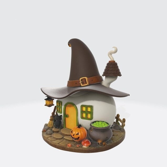 Whimsical Witch Hat House Decoration Bowlift — product view 5