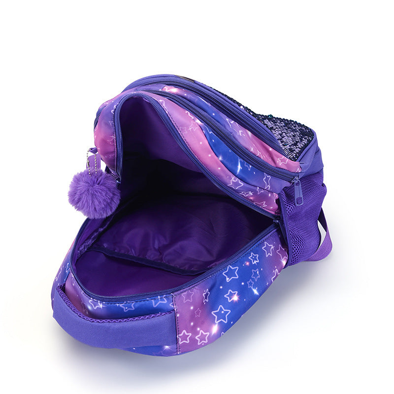 Mermaid Design Multi-Piece Backpack Set — product view 2