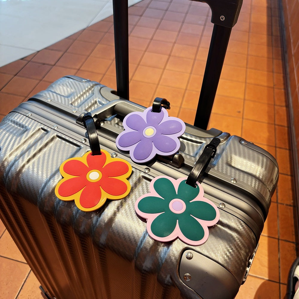 Floral-Themed Travel Luggage Tag LoungeYard — product view 3