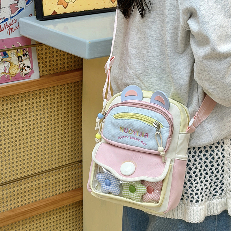 Cute Cartoon-Themed Mini Backpack LoungeYard — product view 2