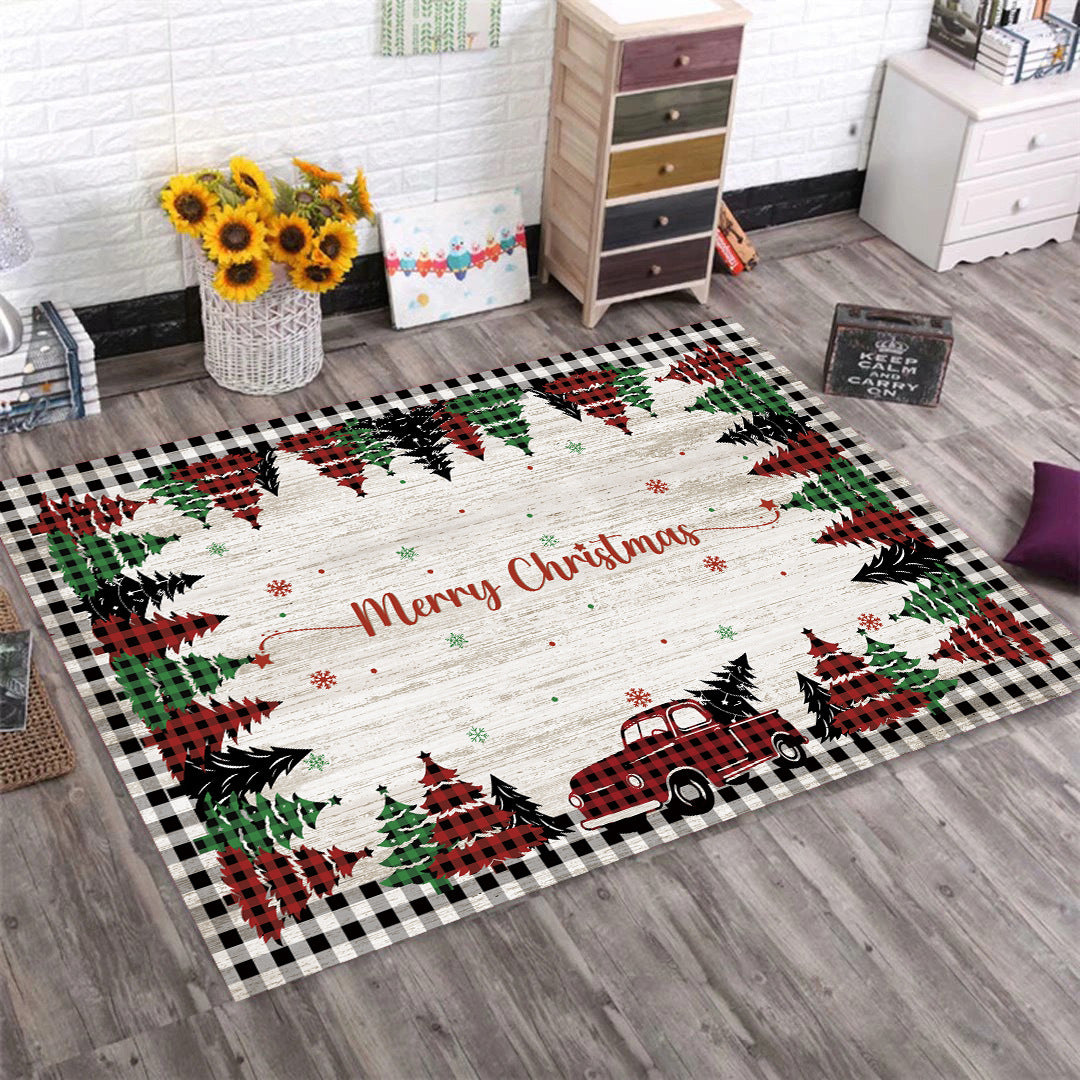 Holiday Theme Area Rug Bowlift — product view 3