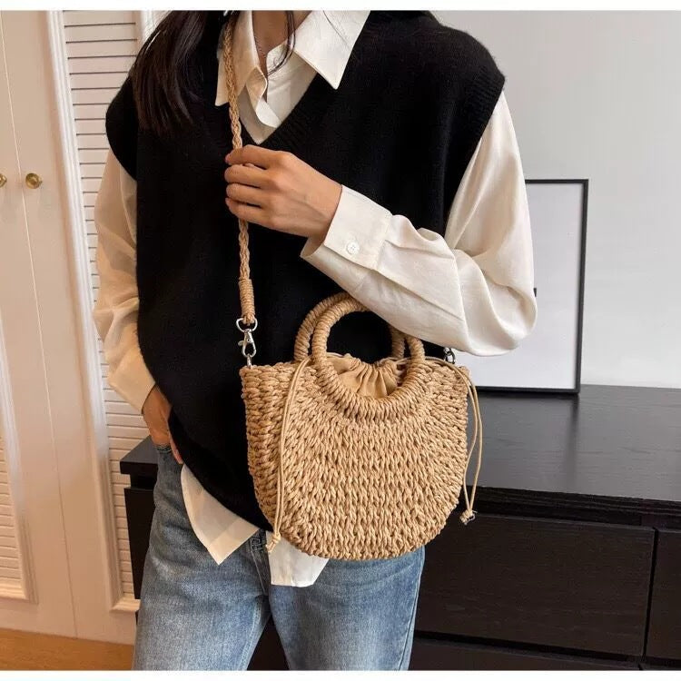 Fashionable Macrame Shoulder Bag LoungeYard — product view 1