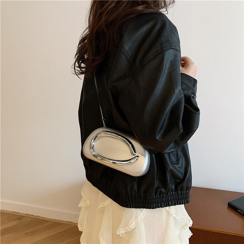 Chic Sculpted Crossbody Handbag LoungeYard — product view 1
