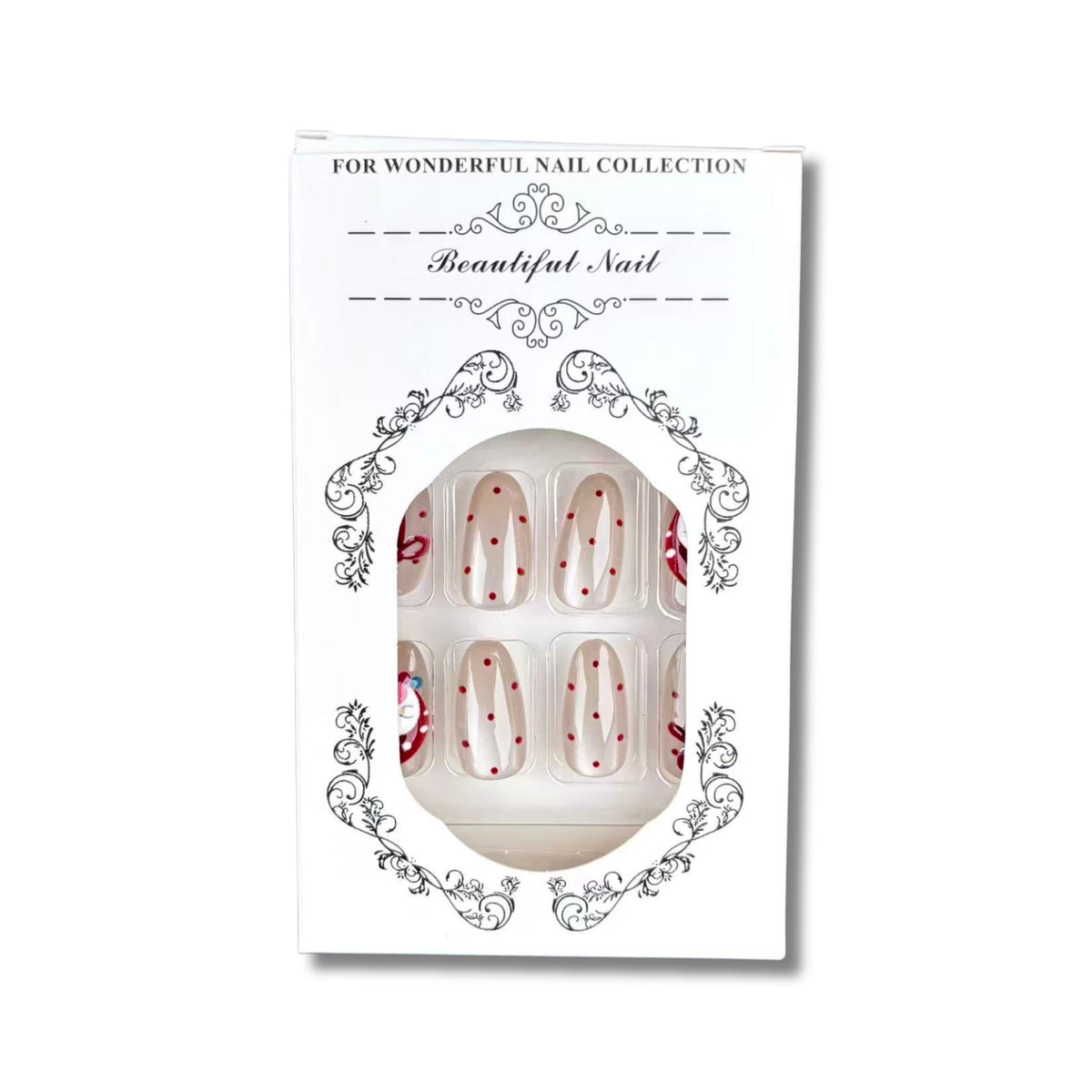 Festive Character-Themed Press-On Nail Set — product view 3