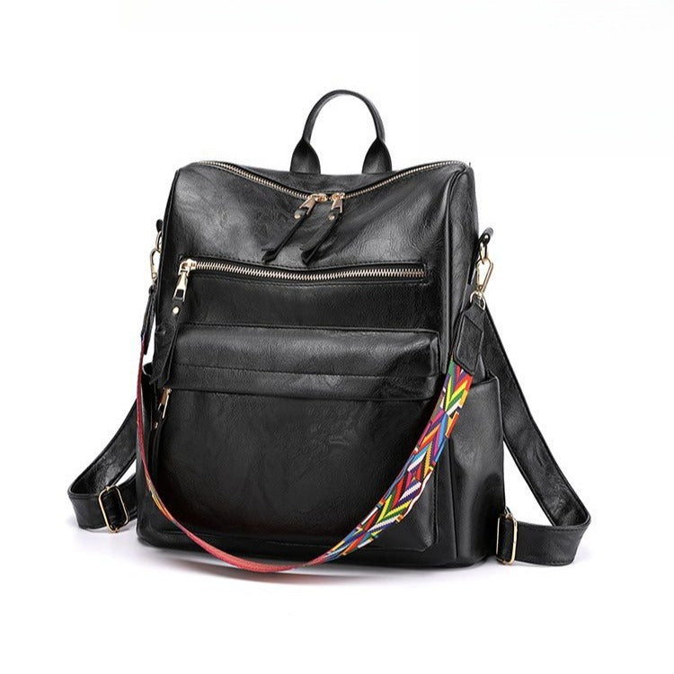 Chic Leather Backpack LoungeYard — product view 1
