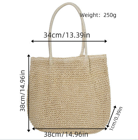 Spacious mesh tote bag LoungeYard — product view 6