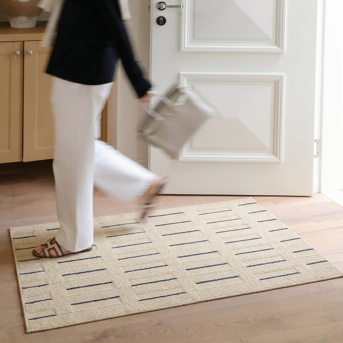 Soft Textured Bath Runner — product view 1