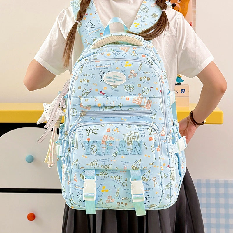 Fun Graphic Designed Backpack LoungeYard — product view 2