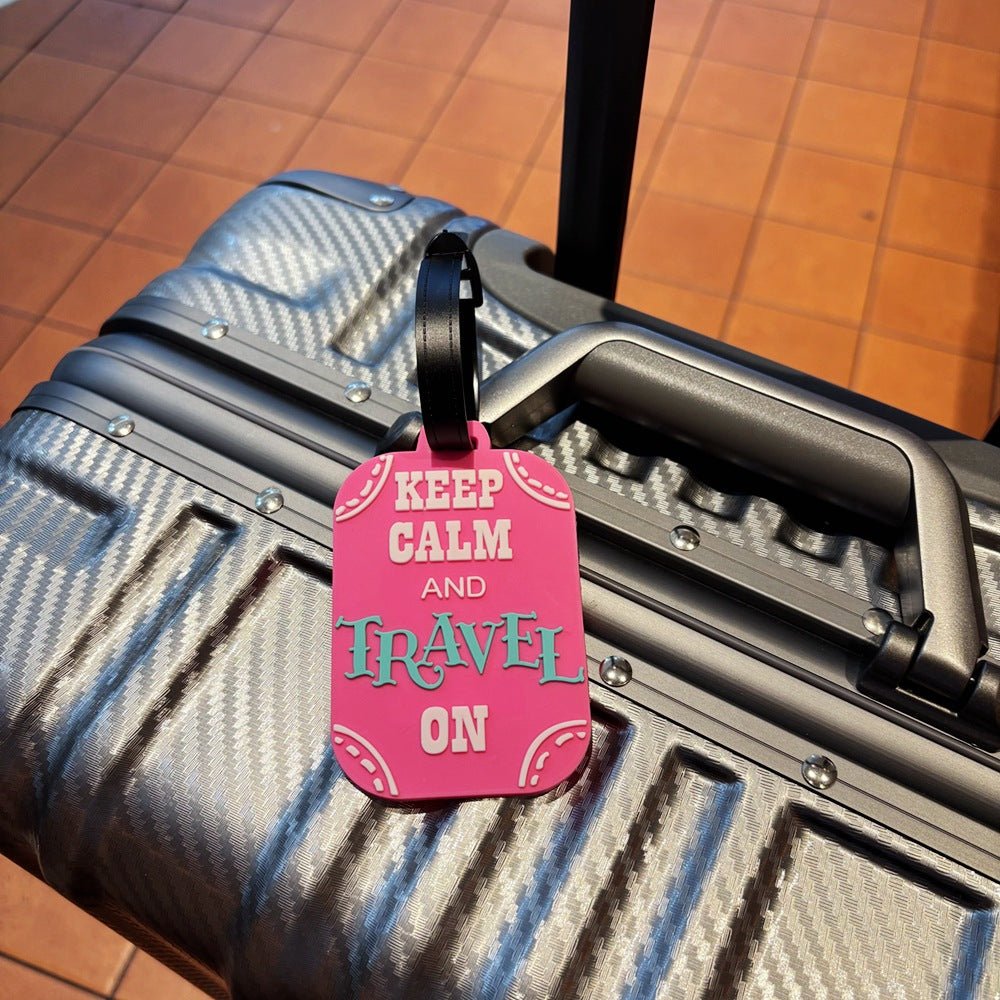 Inspirational Travel Luggage Tag LoungeYard — product view 6