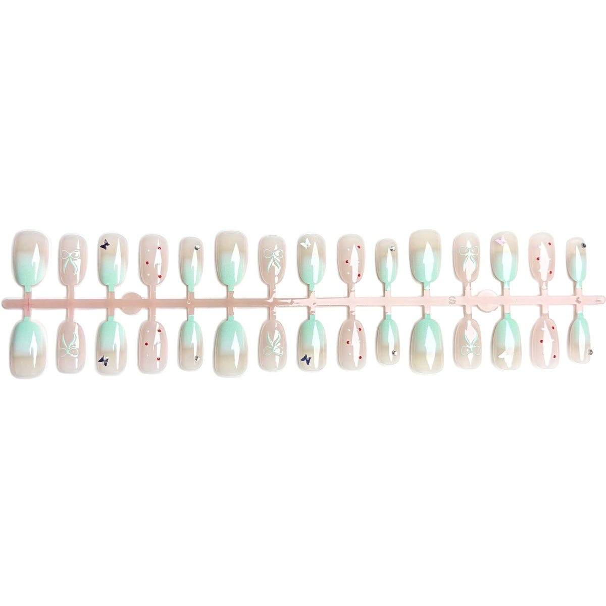 Elegant Floral Press-On Nail Set — product view 5