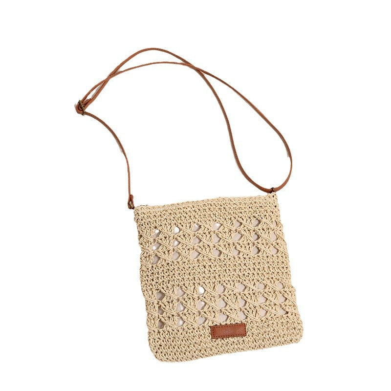 Hand-knotted shoulder bag in elegant design LoungeYard — product view 5