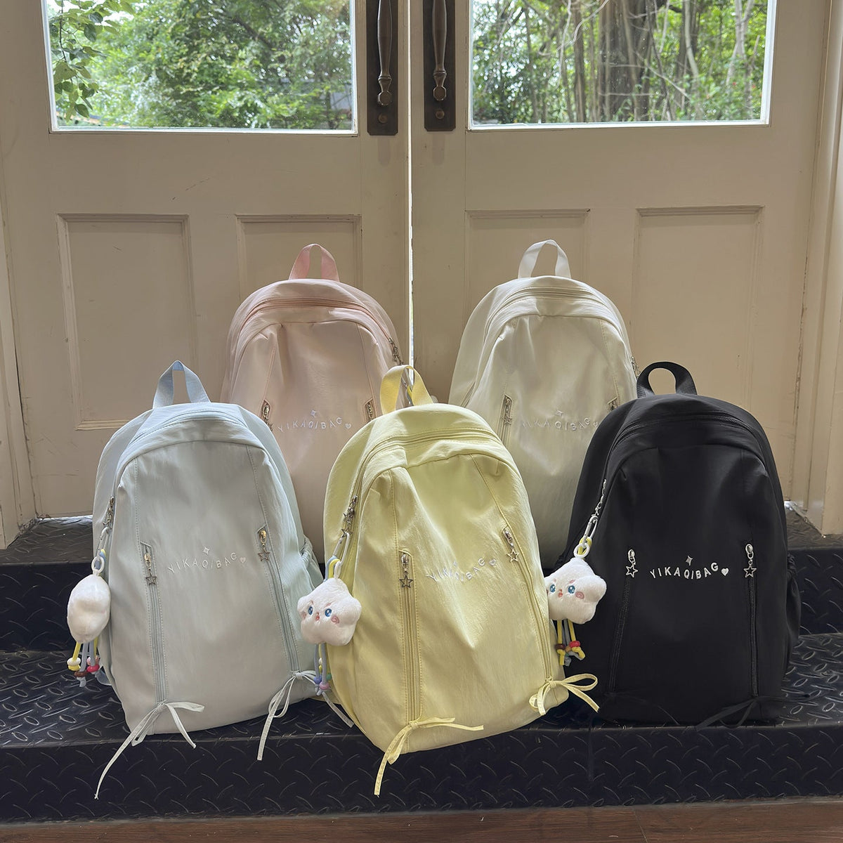 Cute Plush Character-Designed Backpack LoungeYard — product view 4