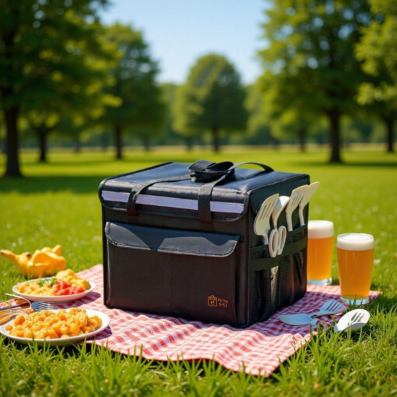 Insulated Picnic Cooler — product view 1