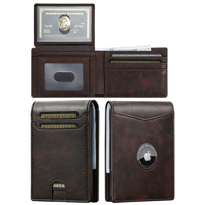 Classic Leather Wallet with RFID Protection LoungeYard — product view 5