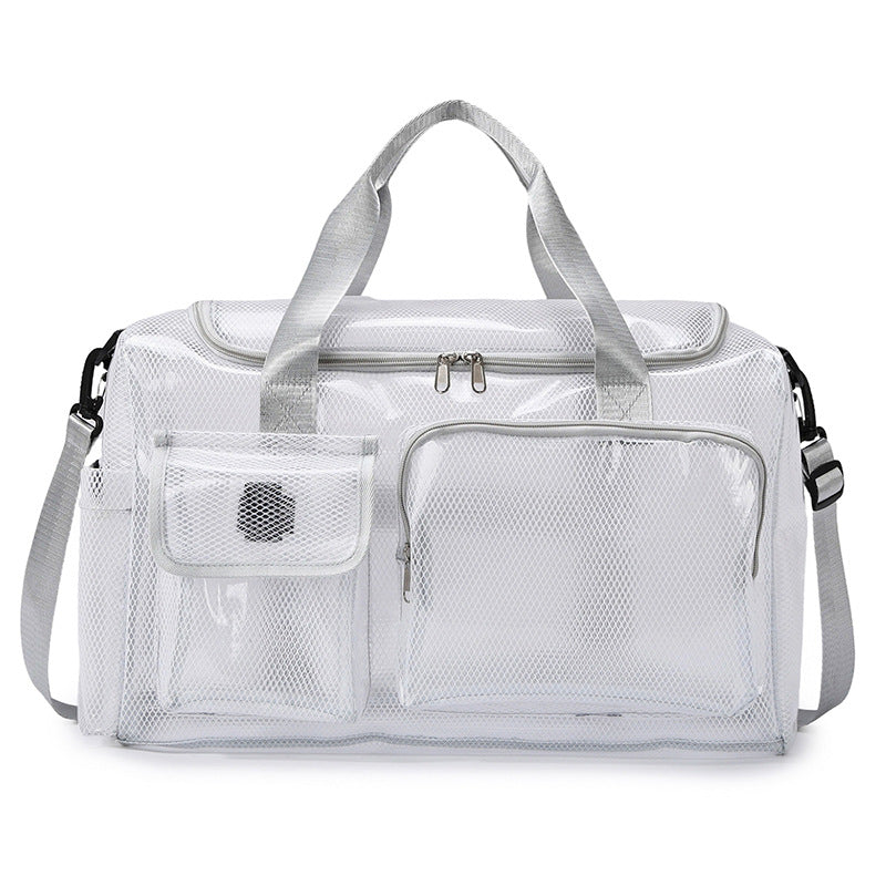 Transparent Gym and Travel Duffle — product view 7