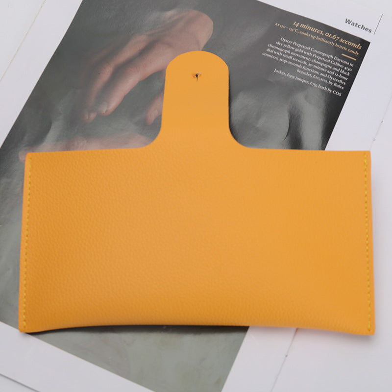 Stylish Textured Leather Wallet LoungeYard — product view 3