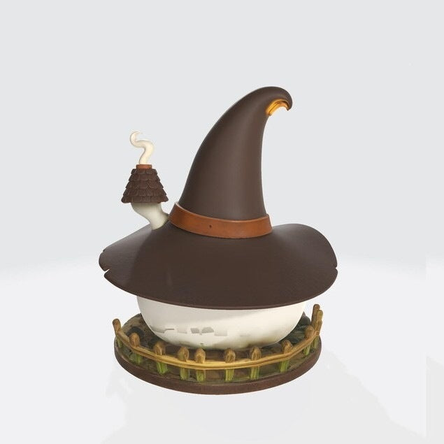 Whimsical Witch Hat House Decoration Bowlift — product view 4