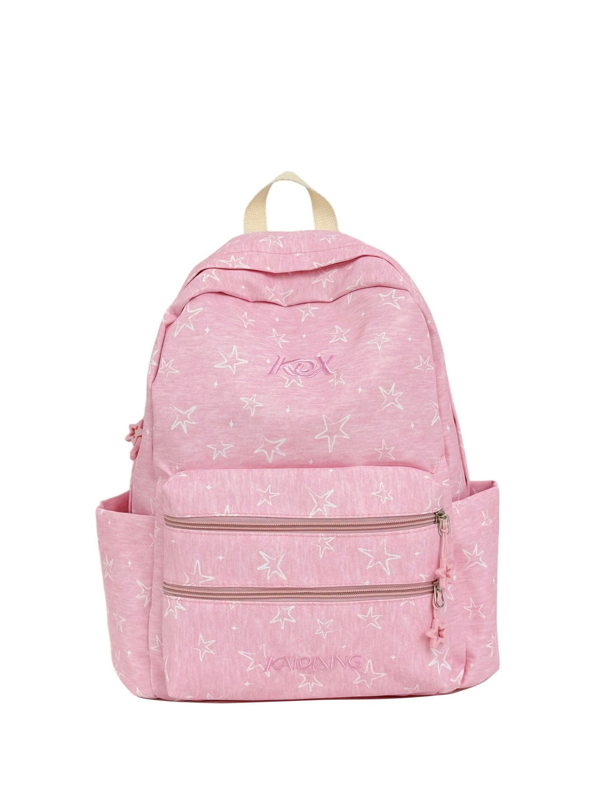 Star-Embellished Casual Backpack — product view 2