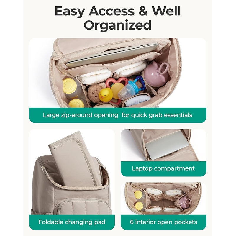 Versatile Insulated Backpack LoungeYard — product view 4