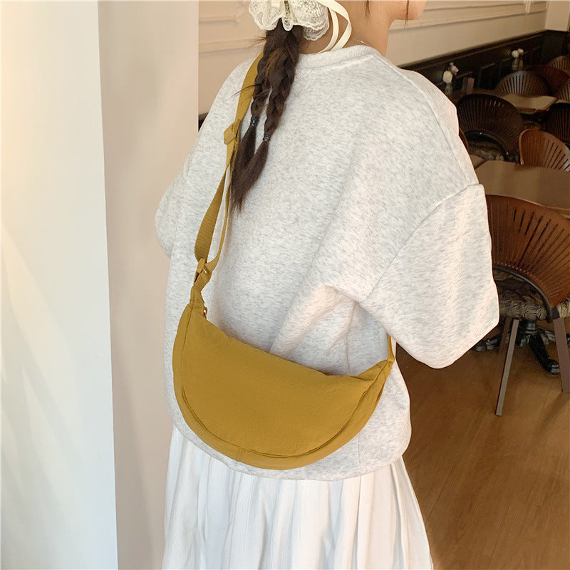 Comfortable shoulder bag with adjustable shoulder strap LoungeYard — product view 2
