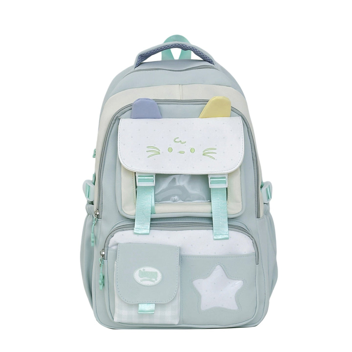Cute Cat-Ear Themed Backpack LoungeYard — product view 5