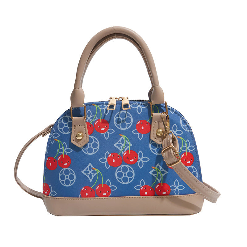 WoEmbroidered Cherry Pattern Handbag LoungeYard — product view 5