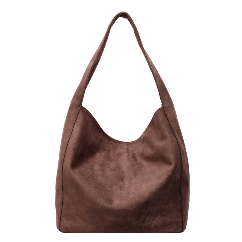 Soft Suede Hobo Tote Bag — product view 5